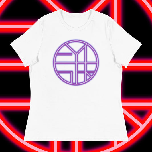 Women's Relaxed T-Shirt with out logo in purple